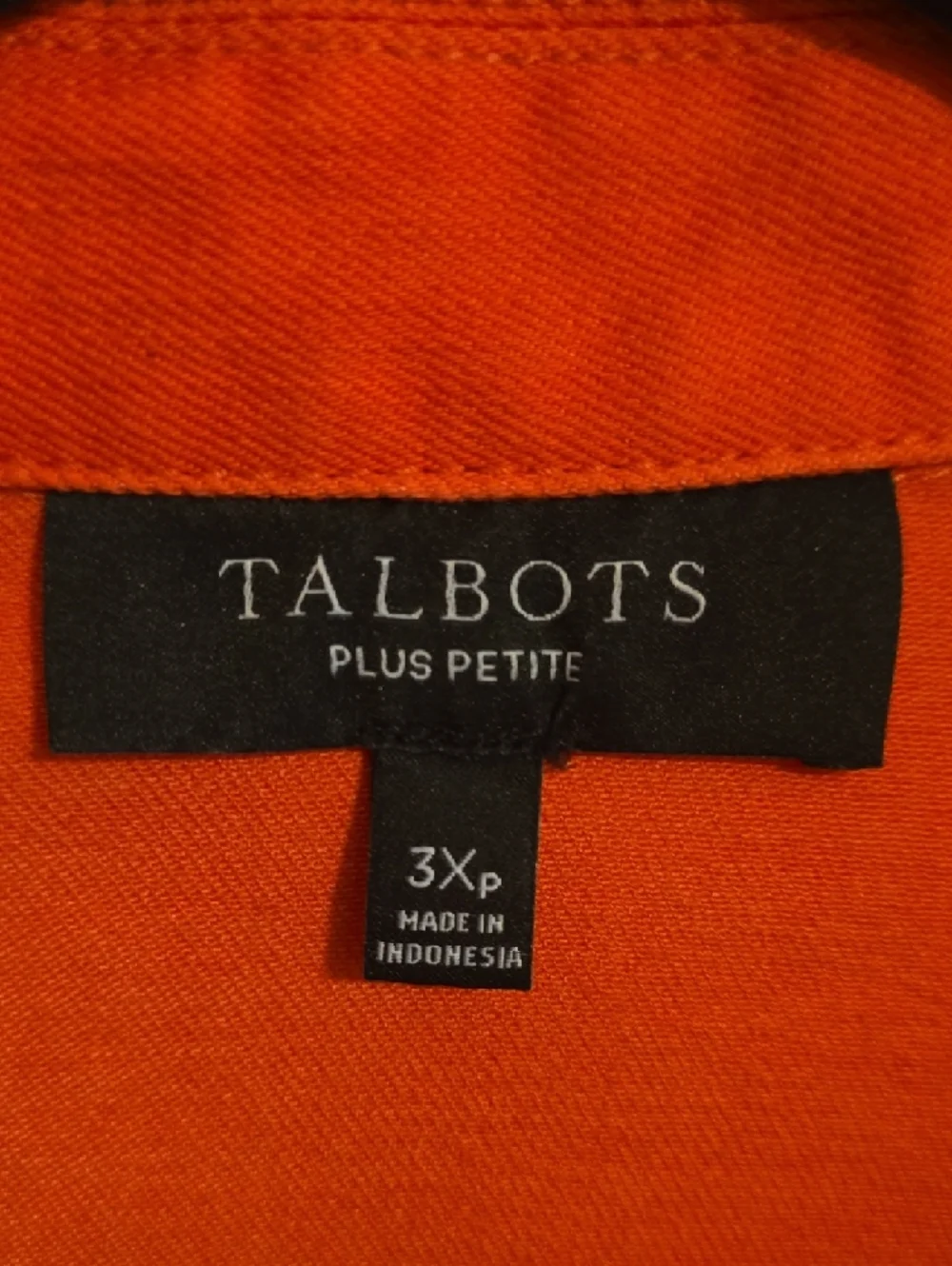 Talbots Coral-Pink‎ Denim Jacket